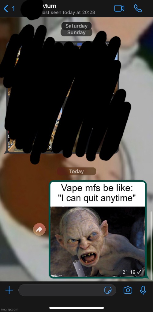 I did it (i heard her vape seconds after i sent it) | made w/ Imgflip meme maker