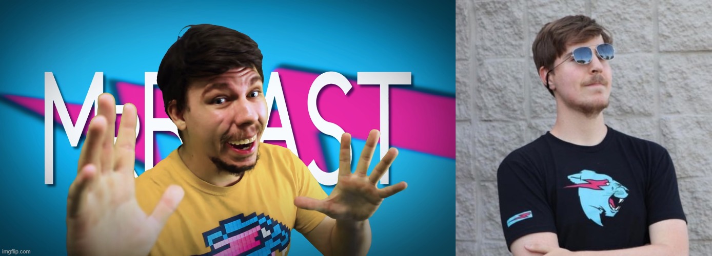 image tagged in fake mrbeast | made w/ Imgflip meme maker
