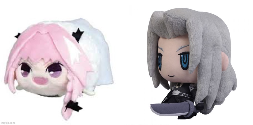 Cringe plushie vs based plushie | made w/ Imgflip meme maker