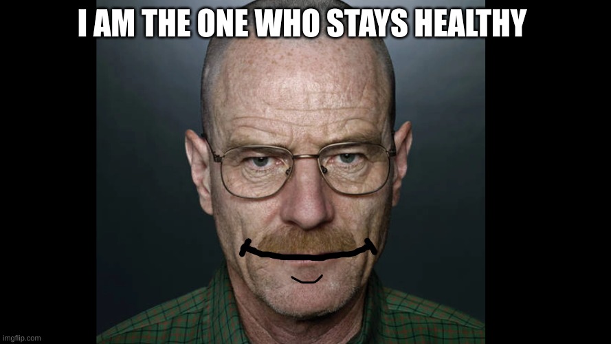 I AM THE ONE WHO STAYS HEALTHY | made w/ Imgflip meme maker