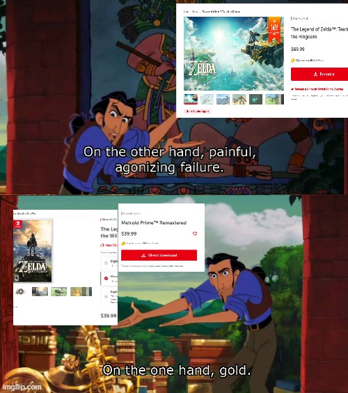 Fair enough tradeoff | image tagged in nintendo | made w/ Imgflip meme maker