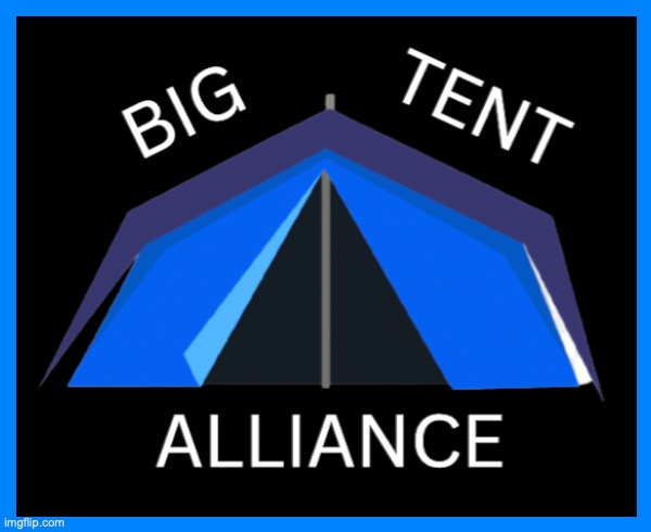 Another template coming up for Big Tent Alliance, a dot point used for Big Tent Alliance Announcements | image tagged in big tent alliance,big,tent,alliance,bta | made w/ Imgflip meme maker