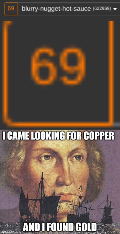 Better than 66, it's beautiful | image tagged in i came looking for copper but i found gold | made w/ Imgflip meme maker