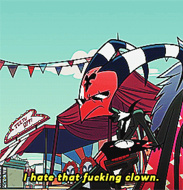 I hate that fucking clown. Blank Meme Template