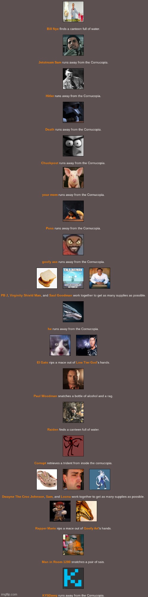 9 people ran from spawn | made w/ Imgflip meme maker