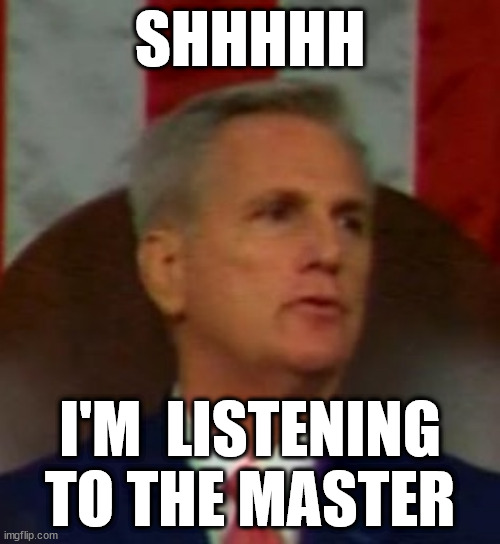 SHHHHH; I'M  LISTENING TO THE MASTER | made w/ Imgflip meme maker