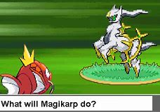 High Quality Magikarp vs Arceus Blank Meme Template