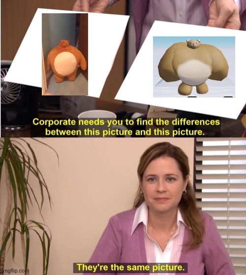 I mean, they do be buff as hell | image tagged in corporate wants you to find the difference | made w/ Imgflip meme maker