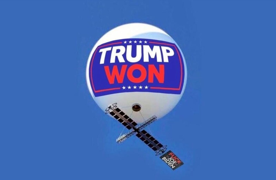Trump Won | image tagged in trump won,fuck joe biden,let's go brandon,lgbfjb,indestructible balloon,make america great again | made w/ Imgflip meme maker