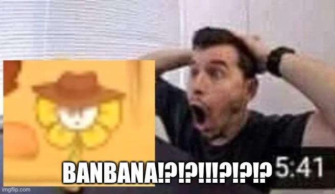 Shitpost | BANBANA!?!?!!!?!?!? | made w/ Imgflip meme maker