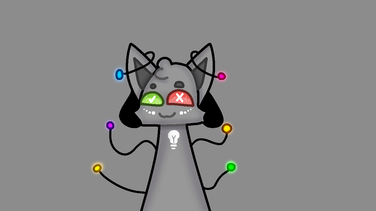 Lighght from Kittydog Blank Meme Template