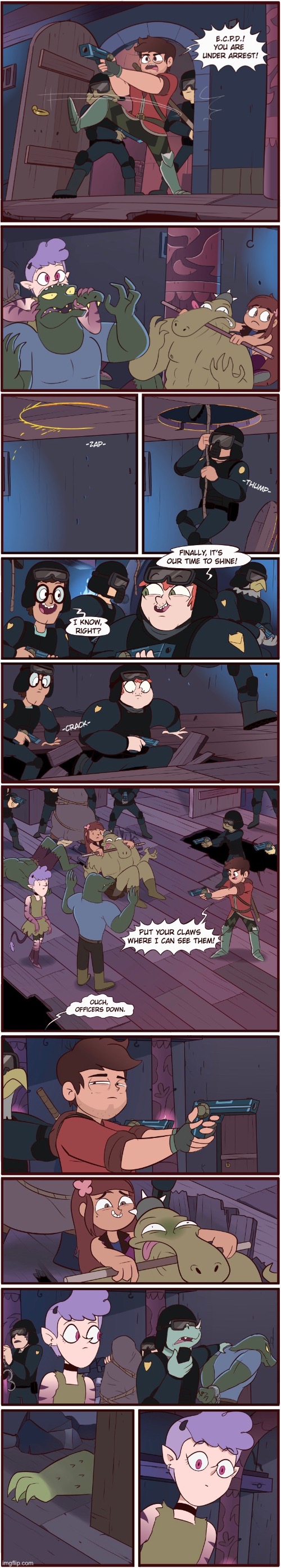 Echo Creek: A Tale of Two Butterflies: Chapter 1: No Escape (Part 10) | image tagged in morningmark,svtfoe,comics/cartoons,star vs the forces of evil,comics,memes | made w/ Imgflip meme maker