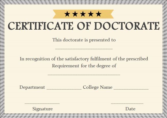 Doctorate certificate blank JPP Blank Meme Template