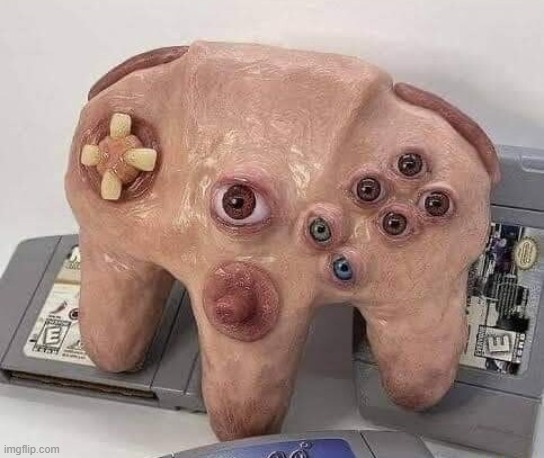 cursed controller | image tagged in cursed image | made w/ Imgflip meme maker