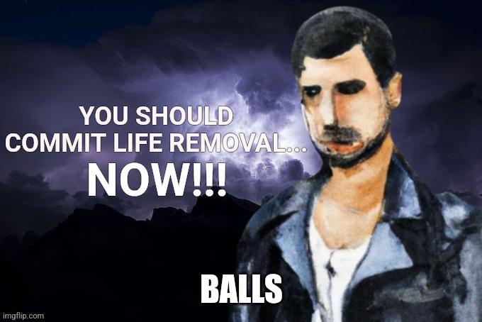 BALLS | image tagged in iunfunny jacob kys | made w/ Imgflip meme maker