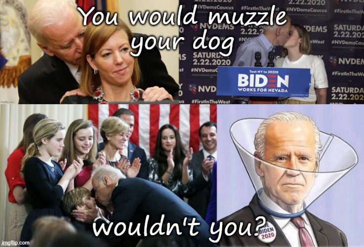 Muzzle Biden Blank Meme Template