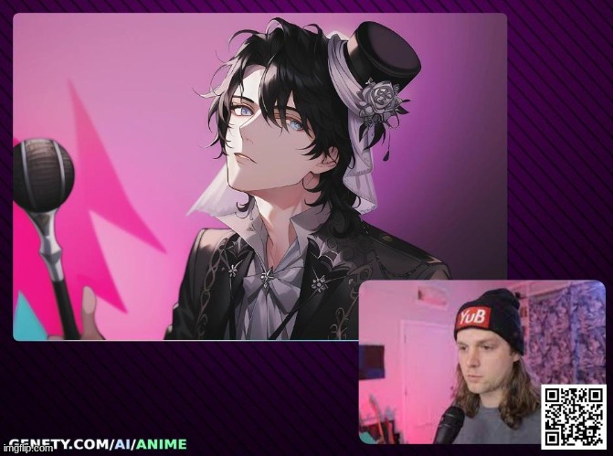 No way they turned YuB into a mid-00's emo band lead singer | made w/ Imgflip meme maker