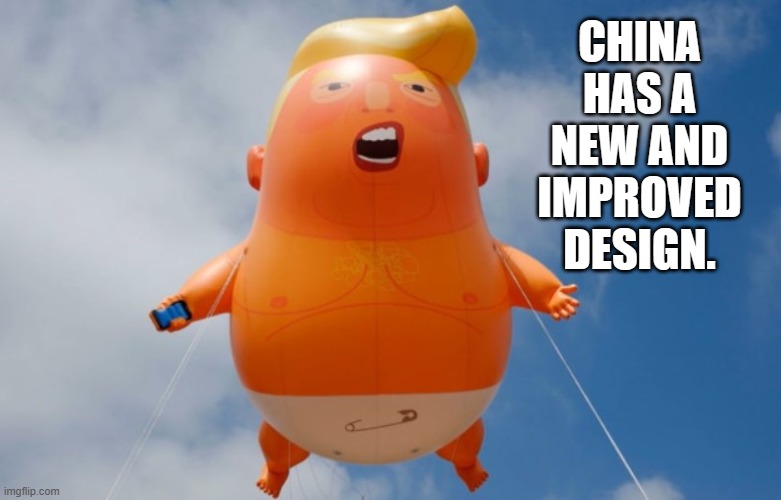 CHINA HAS A NEW AND IMPROVED DESIGN. | made w/ Imgflip meme maker