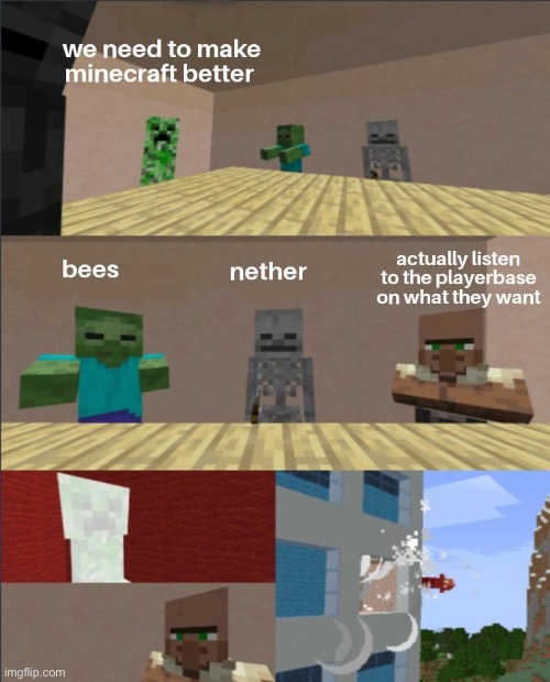 image tagged in minecraft,repost,minecraft memes,gaming,memes,funny | made w/ Imgflip meme maker