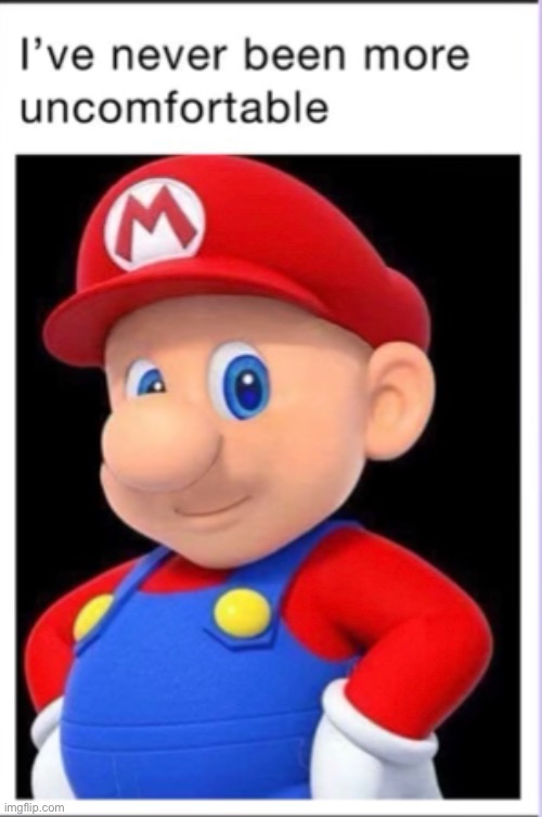 (Mod note: this is very very cursed)  | image tagged in cursed mario | made w/ Imgflip meme maker