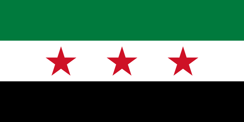 Free Syria Flag Blank Meme Template
