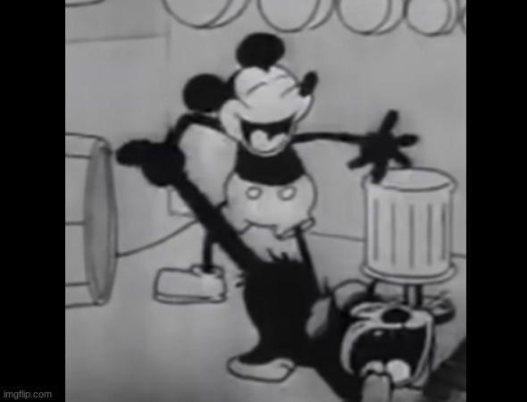 this steamboat willie scene is messed up | image tagged in mickey mouse,childhood ruined | made w/ Imgflip meme maker