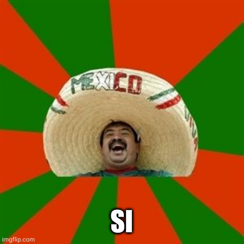 succesful mexican | SI | image tagged in succesful mexican | made w/ Imgflip meme maker