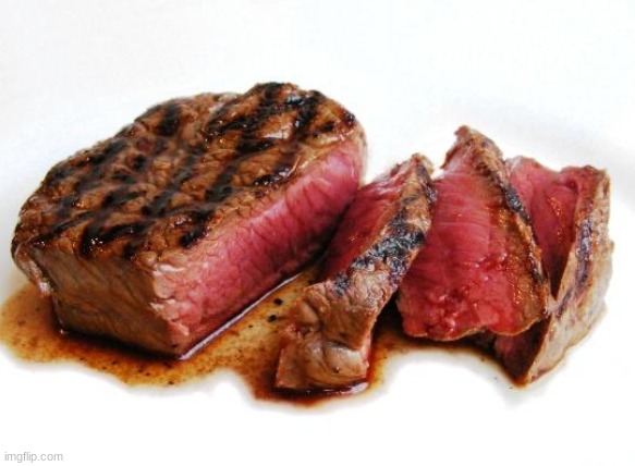 Rare Steak | image tagged in rare steak | made w/ Imgflip meme maker