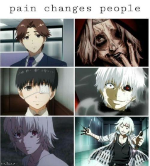 pain anime | image tagged in pain,anime | made w/ Imgflip meme maker