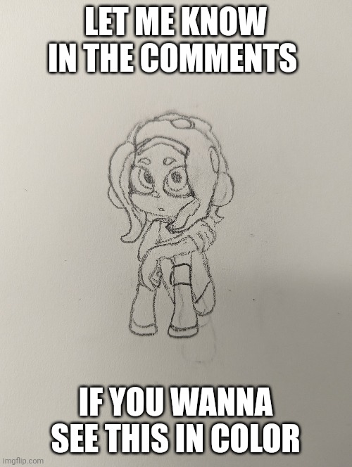 Side order | LET ME KNOW IN THE COMMENTS; IF YOU WANNA SEE THIS IN COLOR | made w/ Imgflip meme maker