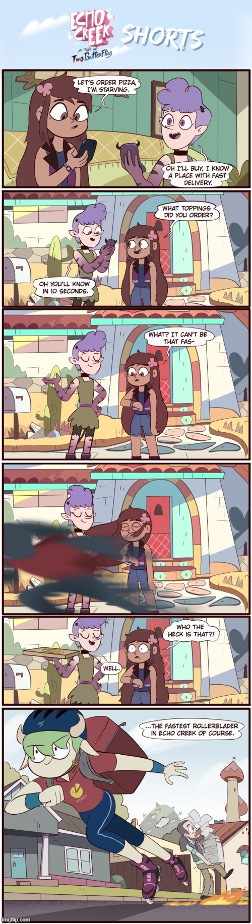 Echo Creek: A Tale of Two Butterflies Shorts (5) | image tagged in morningmark,svtfoe,comics/cartoons,star vs the forces of evil,comics,memes | made w/ Imgflip meme maker