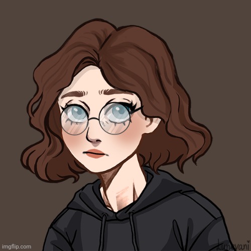 I finally decided to make another picrew of me, the hair color is supposed to be a bit lighter tho | image tagged in picrew | made w/ Imgflip meme maker