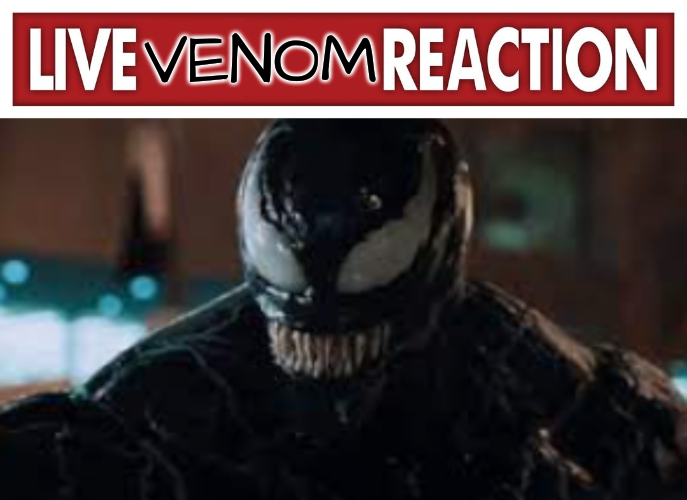 Live Venom reaction Blank Meme Template