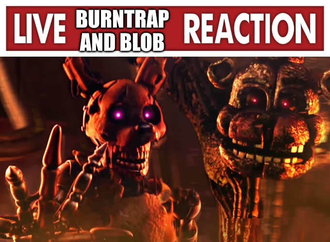 Live Burntrap and Blob reaction Blank Meme Template