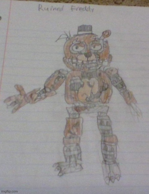 Ruined freddy | made w/ Imgflip meme maker