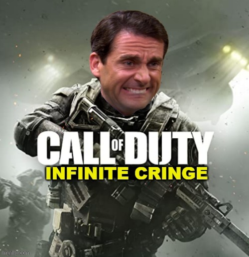 Me when Halo Reach Kat: | image tagged in call of duty infinite cringe | made w/ Imgflip meme maker