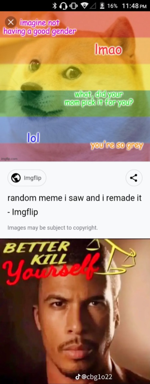 L meme | image tagged in better kill yourself | made w/ Imgflip meme maker
