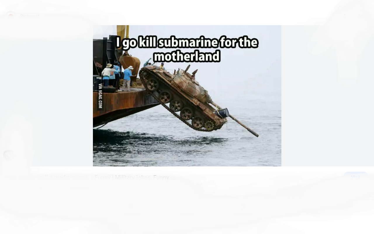 High Quality I go kill submarine for the motherland Blank Meme Template