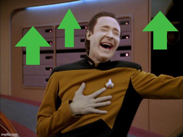 laughing Data | image tagged in laughing data | made w/ Imgflip meme maker
