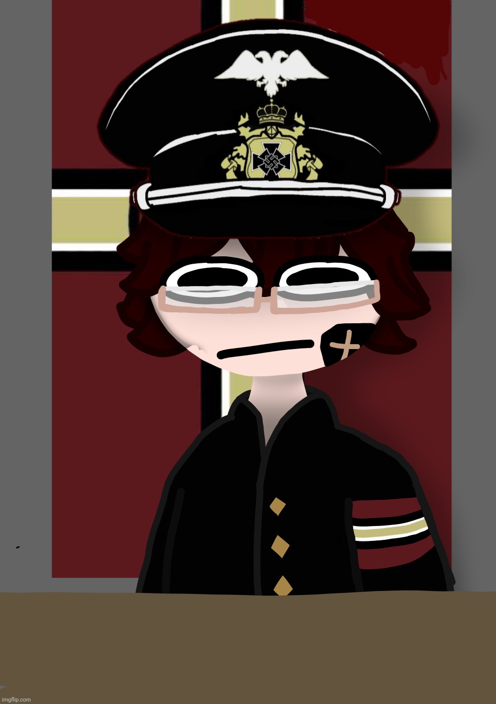 an art req from my friend i made. | made w/ Imgflip meme maker