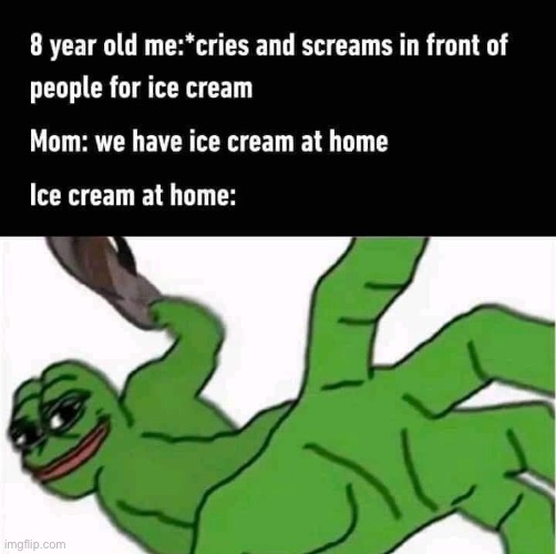Your getting the Slipper now | image tagged in memes,funny,repost,childhood,ice cream,pepe punch | made w/ Imgflip meme maker