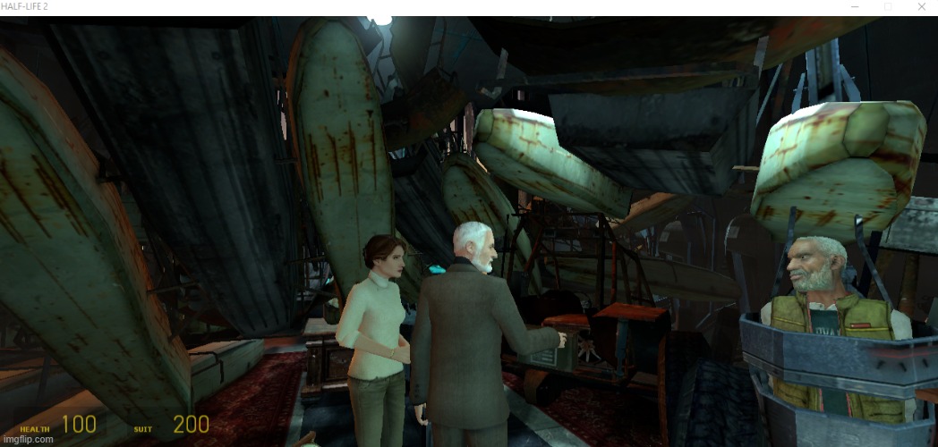 Filling Breen's office with airboats/mudskippers. | made w/ Imgflip meme maker