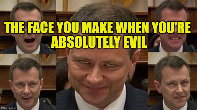 The Face of Evil | THE FACE YOU MAKE WHEN YOU'RE; ABSOLUTELY EVIL | image tagged in absolute evil,government corruption,evilmandoevil,fake people,criminals,communist socialist | made w/ Imgflip meme maker