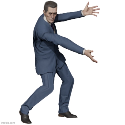 Gman tada | image tagged in gman tada | made w/ Imgflip meme maker
