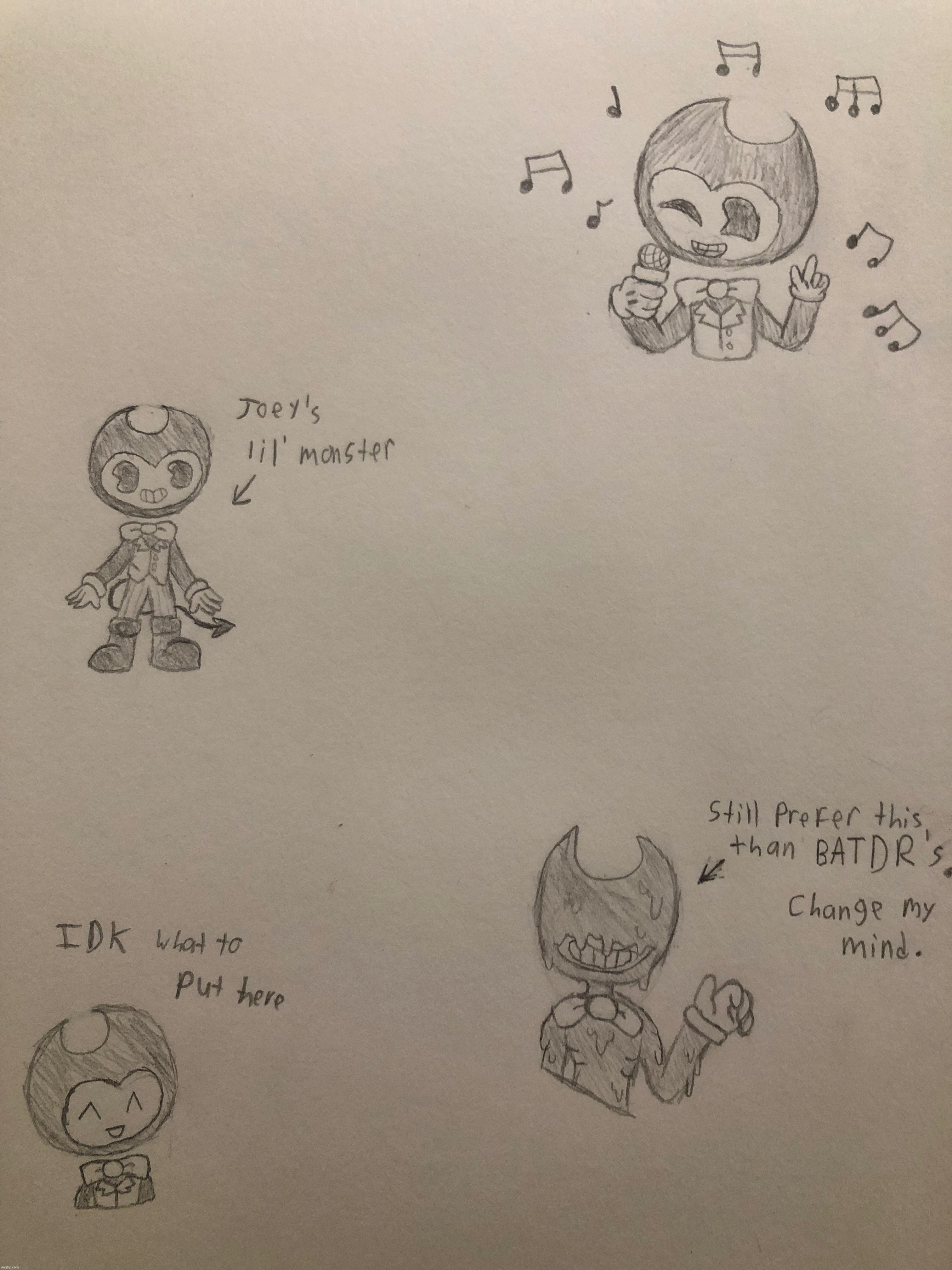 Bendy doodles :D | made w/ Imgflip meme maker