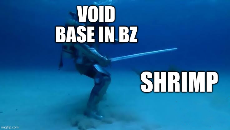 Does anybody watch Aci? | VOID BASE IN BZ; SHRIMP | image tagged in the crusade knows no bounds | made w/ Imgflip meme maker