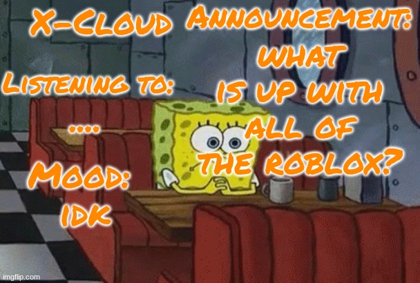 Clouds Announcement - Imgflip