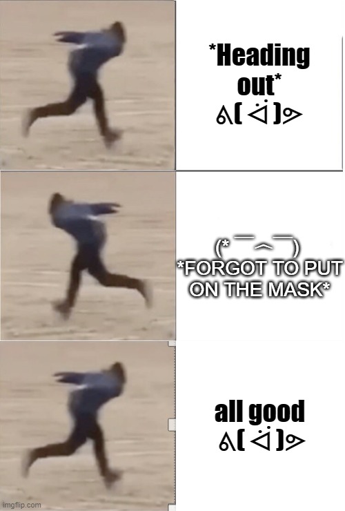 Flipped Blank Meme Template