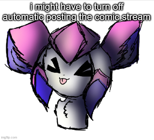 sylceon drawn by taeemi | i might have to turn off automatic posting the comic stream | image tagged in sylceon drawn by taeemi | made w/ Imgflip meme maker