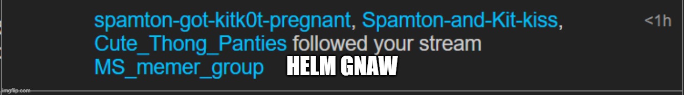 HELM GNAW | made w/ Imgflip meme maker
